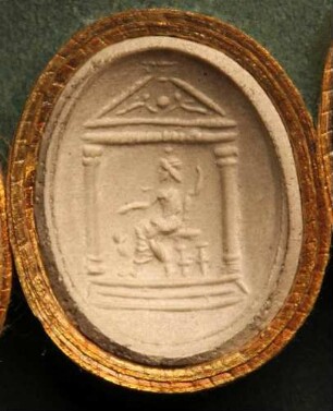 Ein Tempel des Jupiters (Zeus) (Daktyliothek, Supplement)