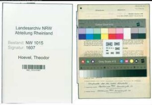 Entnazifizierung Theodor Ten Hoevel , geb. 24.04.1898 (Lehrer)