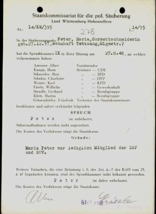 Peter, Maria