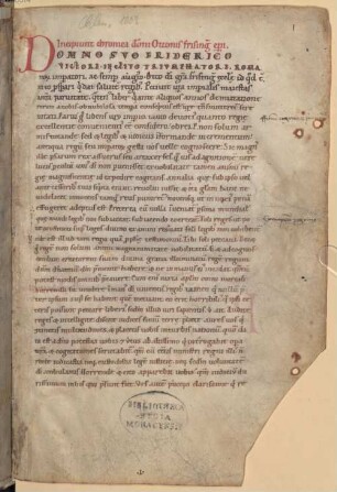 Chronica sive Historia de duabus civitatibus - BSB Clm 1003