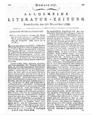 Linguet, [Simon Nicolas Henri]: Examen des ouvrages de M. de Voltaire : considéré comme poëte, comme prosateur et comme philosophe. - Bruxelles : Lemaire, 1788