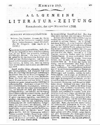 Linguet, [Simon Nicolas Henri]: Examen des ouvrages de M. de Voltaire : considéré comme poëte, comme prosateur et comme philosophe. - Bruxelles : Lemaire, 1788