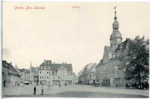 Borna. Markt