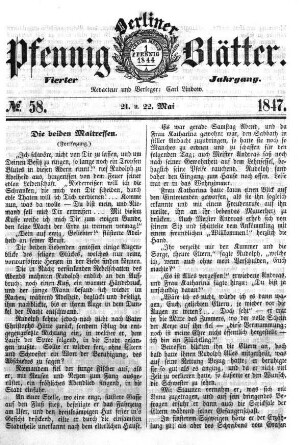 No. 58, 21. u. 22. Mai