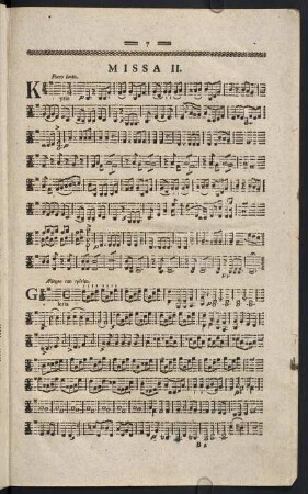 7-10, Missa II.