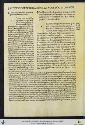 Titulus Septimus.