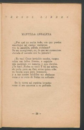 Mantilla andaluz