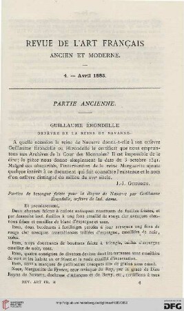 Nr. 4 (Avril 1885)