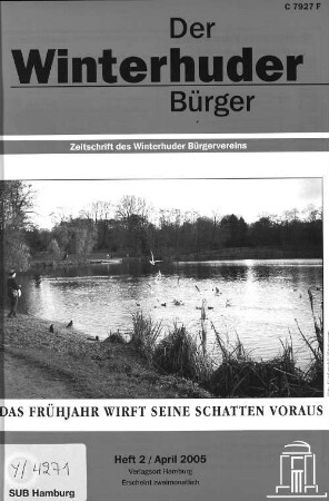 Heft 2 / April 2005 : Zeitschrift des Winterhuder Bürgervereins