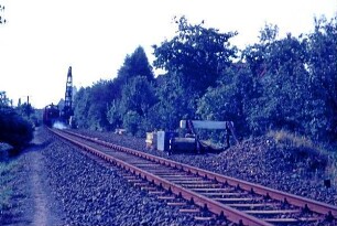 Bad Oldesloe: Anschlussgleis Richtung Bad Segeberg