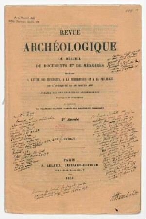 Mémoire sur les jardins d'Adonis.