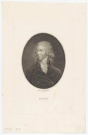 Bildnis des PittBildnis William Pitt d. J.