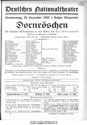 Dornröschen