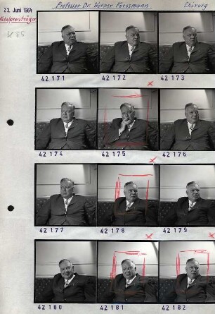 Portraitserie Werner Forßmann
