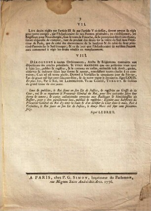 Lettres patentes du Roy, portant conversion ... du droit sur les Juifs