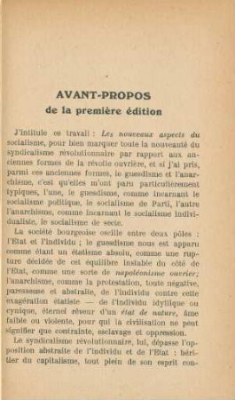 Avant-Propos de la première édition