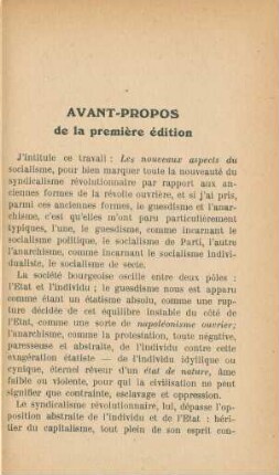Avant-Propos de la première édition