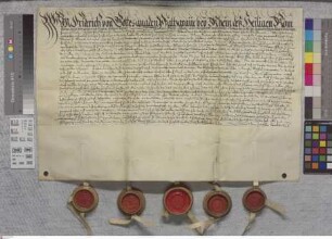 Klein-Umstadt: Original - Vergleich zwischen Pfalz, Hessen und Hanau, die nachbarlichen Irrungen zwischen den beiden Dörfern Klein-Umstadt und Kle...