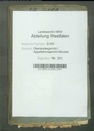 Anfragen und Beschwerden wegen hypothekarischer Eintragungen