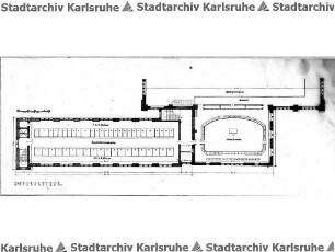 Beichel, Friedrich. Elektrizitätswerk Rheinhafen. Schalthausanbau