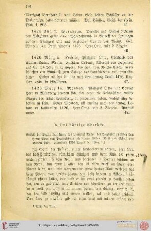 Vollständige Abdrücke