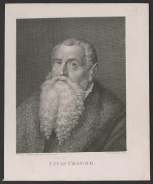 Porträt Lucas Cranach (1472-1553)