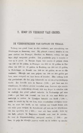 7. Koop en verkoop van grond