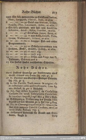 Rohe Bücher