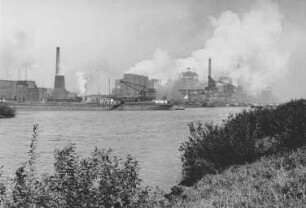 Hafen Nordstern am Rhein-Herne-Kanal 1953
