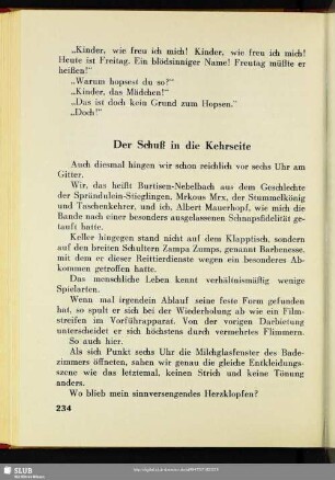 Der Schuß in die Kehrseite