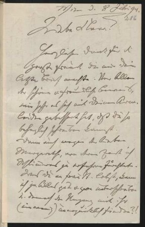 Brief an Clara Schumann : 08.02.1894