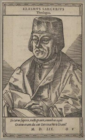 Bildnis des Erasmvs Sarcerivs