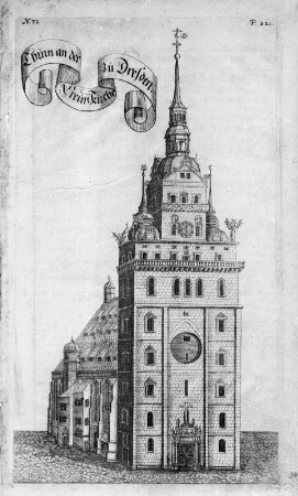 Thurm an der Kreutzkirche zu Dresden, Nr. 32, P. 221