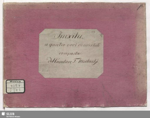 In exitu Israel - Mus.4657-D-41 : V (2), Coro, orch; b