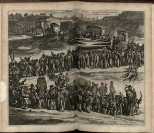 Illustration "The Station & Cerimonies used at the funeralls of great persons"