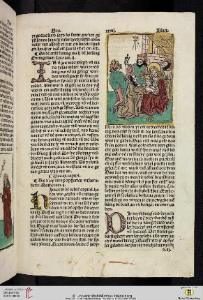 Das ix. capitel. Die drey künig opfferten unseerm herrn.