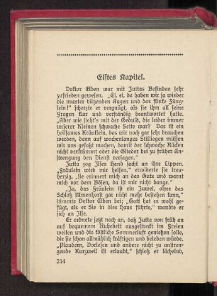 Elftes Kapitel.