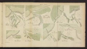 Taf. VIII. Hafen-Pläne. Fig. 1. bis Fig. 9.