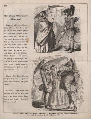 "Des eifrigen Wehrmann's Mißgeschick"