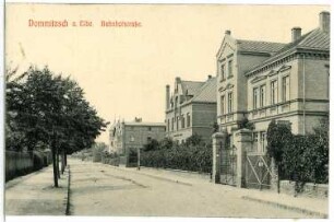 Dommitzsch. Bahnhofstraße