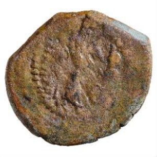Münze, Follis, 614 / 615