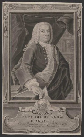 Porträt Barthold Heinrich Brockes (1680-1747)