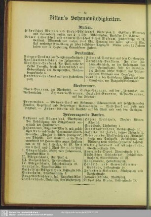 Zittaus's Sehenswürdigkeiten