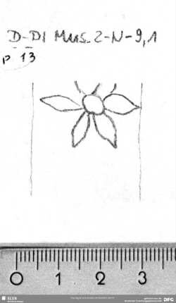 W-Dl-523 Löwe / Blüte