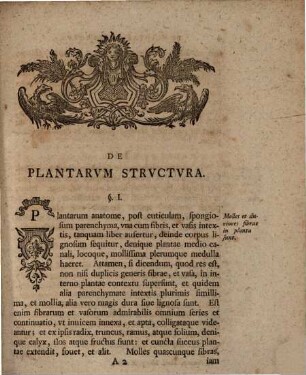 [Programma quo] ... de plantarum structura disserit