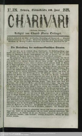 Die Verfassung der nordamerikanischen Staaten