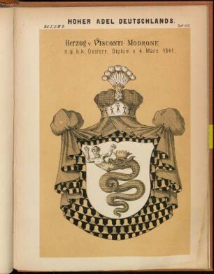 Taf. 103. Herzog v. Visconti-Modrone