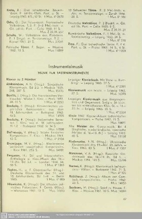 Instrumentalmusik