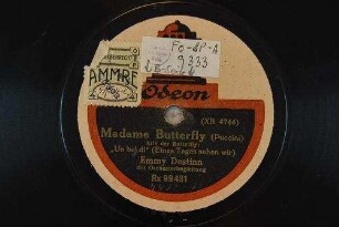 Madame Butterfly : Arie der Butterfly: "Un bel di" (Eines Tages sehen wir) / (Puccini)