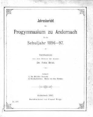 Die Maifelder Genovefa
